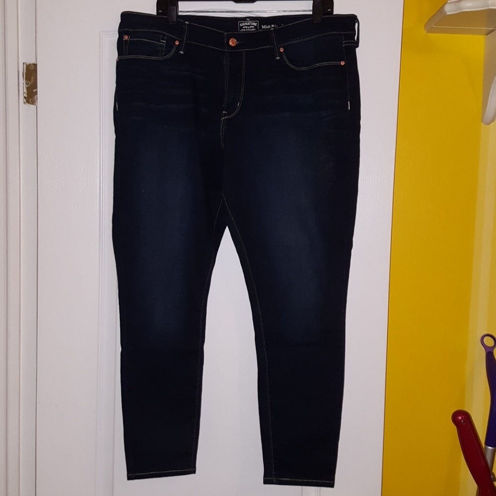 Levi's Mid-rise Skinny Jeans, Size 20 Short